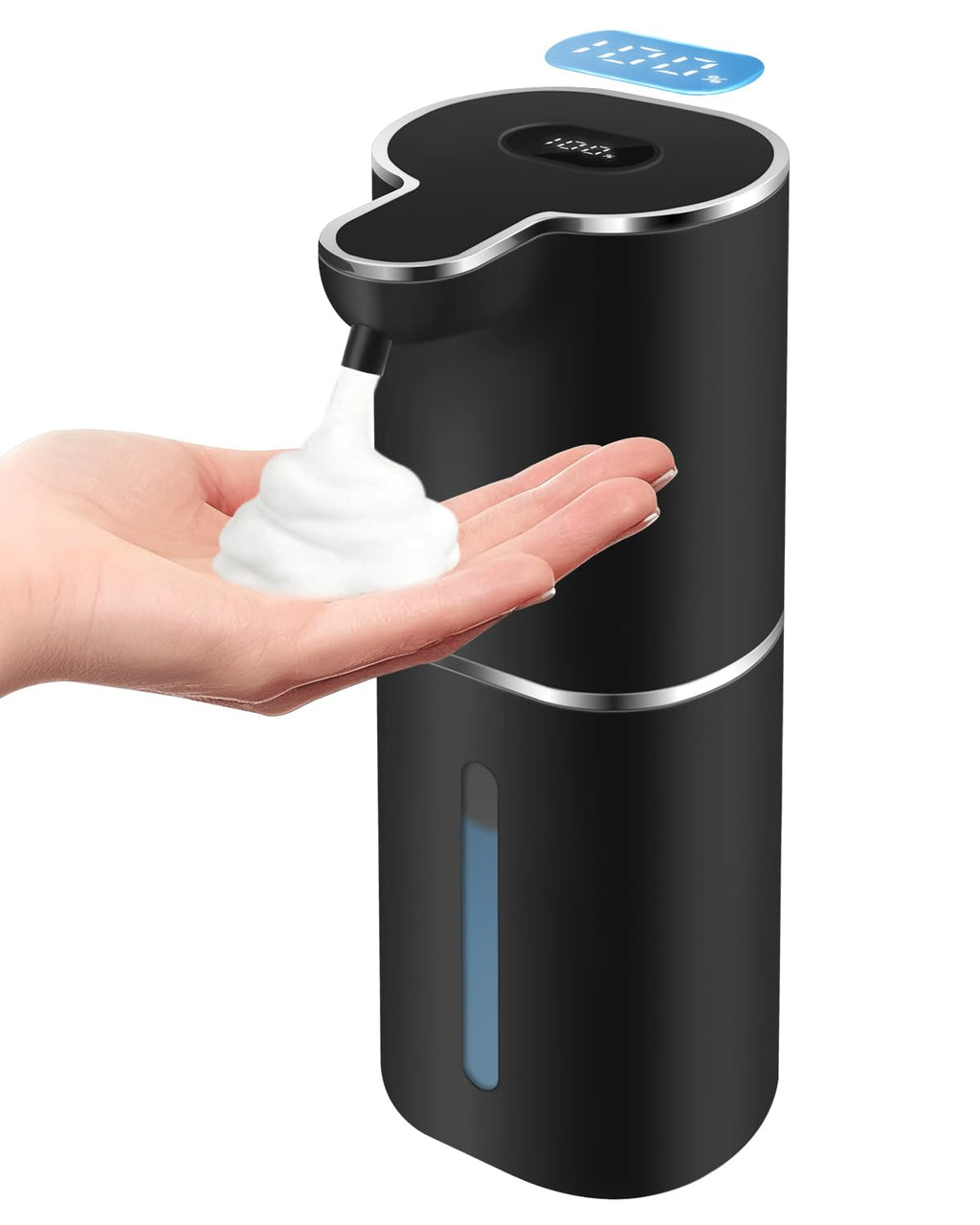 Automatic Foaming Soap Dispenser Digital Display, 6-Level Foam Adjustable