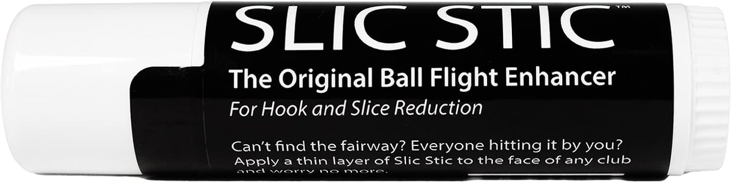 The Original and Best Slic Stic by JP Lann Golf - Anti-Slice, Hook and Spin Reduction Stick