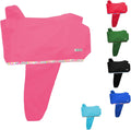 Premium Heavy Duty Waterproof Nylon Western Saddle Cover, 6 Elastic Straps, Fender Protection & Decorative Trim