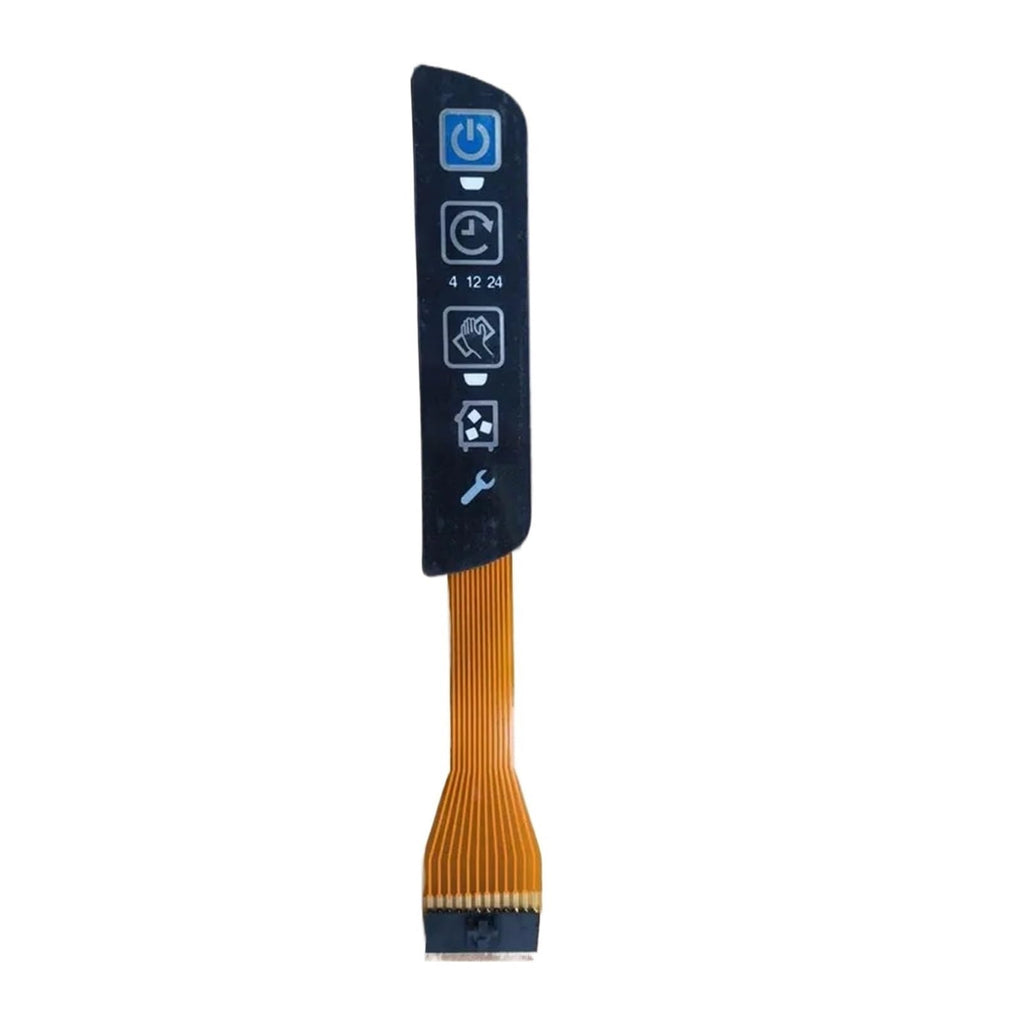 Button Film with Cable, Compatible with Manitowoc Ice Maker Door Frame