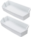 2 Pack ED5VHGXML10 ED2GHGXMQ00 ED5VHGXMB10 Refrigerator Door Shelf Bin