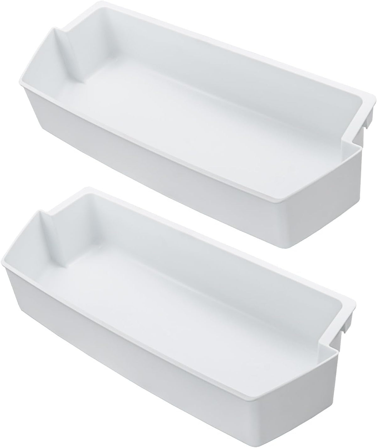2 Pack ED5VHGXML10 ED2GHGXMQ00 ED5VHGXMB10 Refrigerator Door Shelf Bin