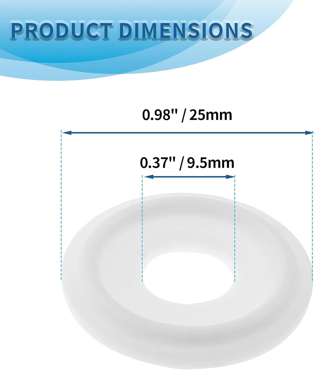 1/2" Tri Clamp Gasket, 10Pcs