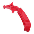 Red Plastic Beverage Dispenser for Smooth Pouring Handle Replacement