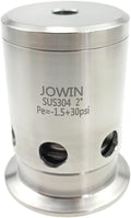 2" Tri Clamp Pressure Relief Valve 30 PSI SS304 Stainless Steel