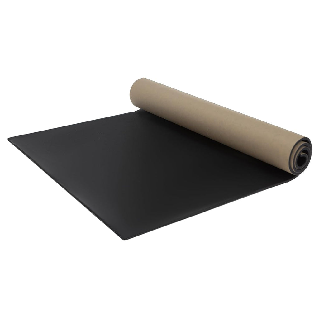 Adhesive Neoprene Foam Sheet, 1/8" x 12" x 24", Soundproof Gaskets