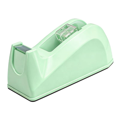 Aesthetic Desktop Tape Dispenser, Fits Standard 3/4" Rolls, Pastel Green