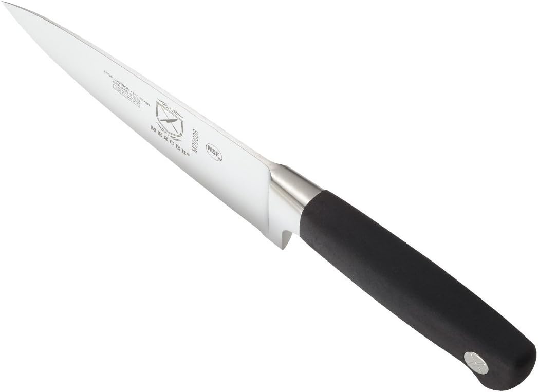M20606 Genesis 6-Inch Chef's Knife, Black