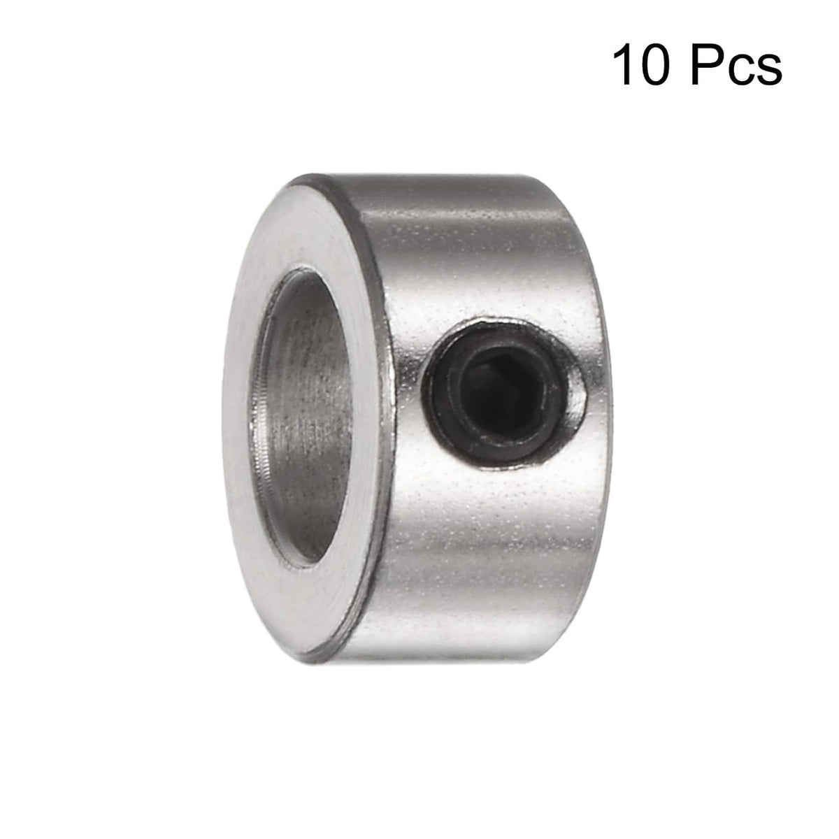 uxcell 10pcs Set Screw Shaft Collars 8mm Bore 14mm OD