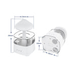 Rain Cloud Humidifier for Bedroom with Remote Control, Built-in Sound Speaker, Aromatherapy Water Drip Diffuser, LED