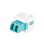 StarTech LC Fiber Keystone Coupler, Duplex UPC, LC to LC for Patch Panel