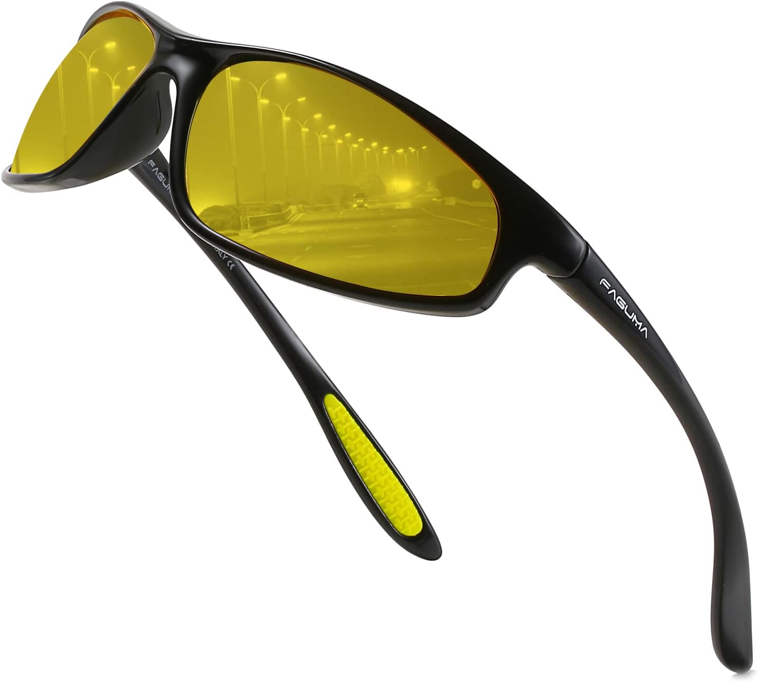 Polarized Sports Sunglasses For Men UV400 Protection | Cycling Driving Fishing