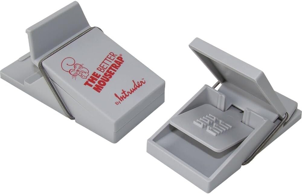 Inc. 16112 Mouse And Rodent Traps [Kitchen] | Reusable plastic trap
