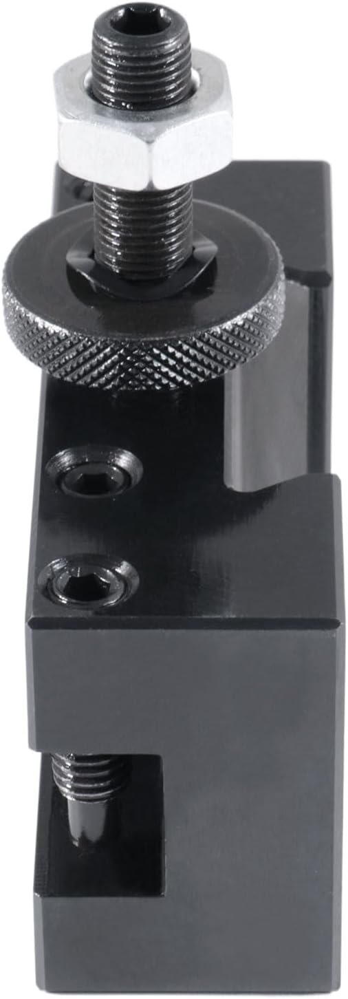 Accusize Industrial Tools BXA Turning and Facing Holder, for 5/8'' Turning Tools, Quick Change Tool Holder, Style 1, 0250-0201