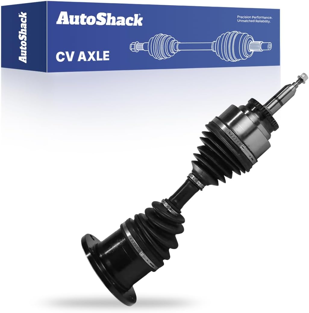 AutoShack Front CV Axle Shaft Assembly, Driver or Passenger Side, 1pc