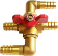 Uenede Solid Brass 5/8 Inch Heater Control Valve, 1PCS