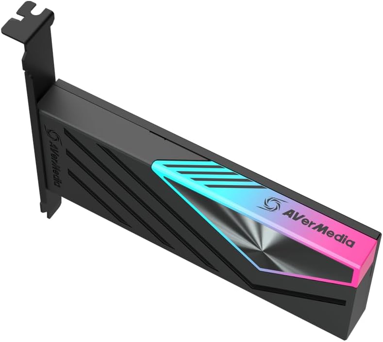 HDMI 2.1 Internal PCIe Capture Card for Streaming and Recording 4K60 with Ultra-Low Latency on PS5, PS4 Pro, Xbox