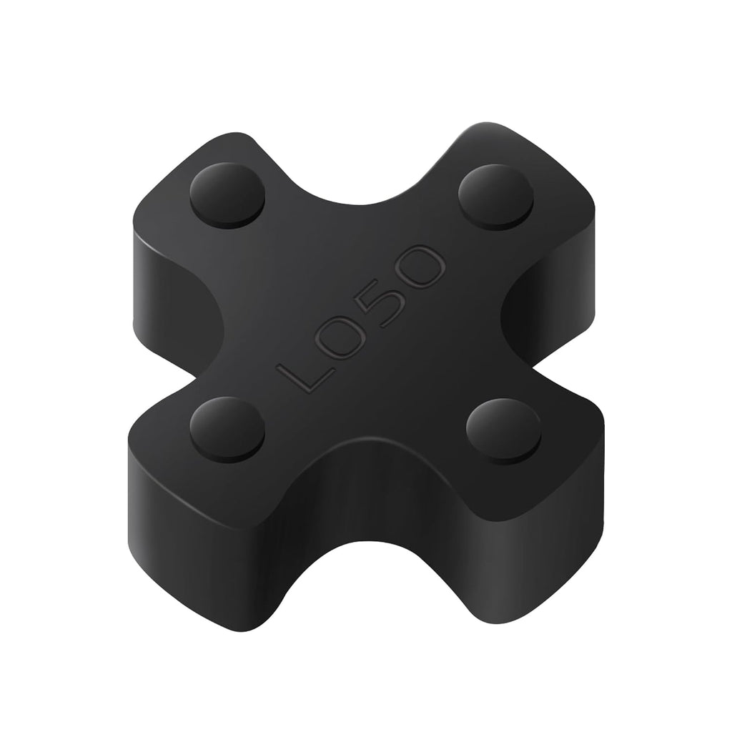 XIKE L050 NBR Rubber Spider for L-Jaw Coupling, 4-Pack