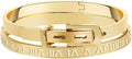 Gold Silver Plated Bracelets for Men Women Roman Numeral Bangle Bracelet Stainless Steel Personalized Engraved Unisex