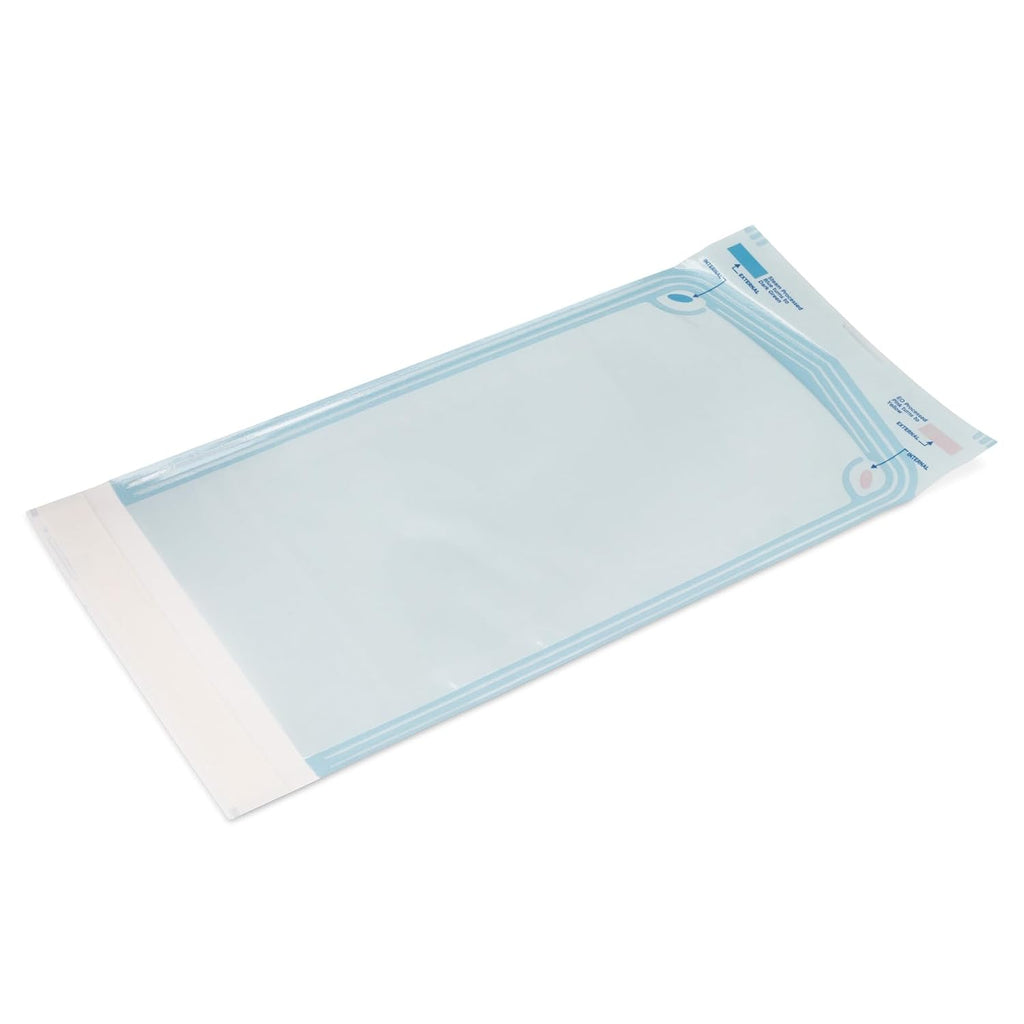 5.25” x 11” Self-Sealing Sterilization Pouches, Autoclave Sterilizer Bags with Indicators for Dental, Medical