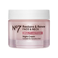 Restore & Renew Multi Action Night Cream for Face & Neck - Nighttime Face Moisturizer with Collagen Peptides - Anti