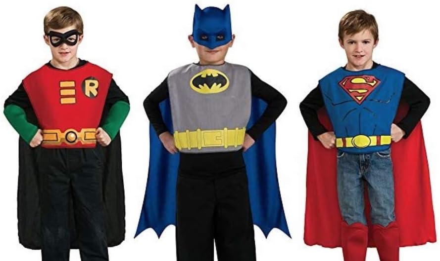 DC Comics: DC Superheroes Costume Set for Kids, Boy's No Size