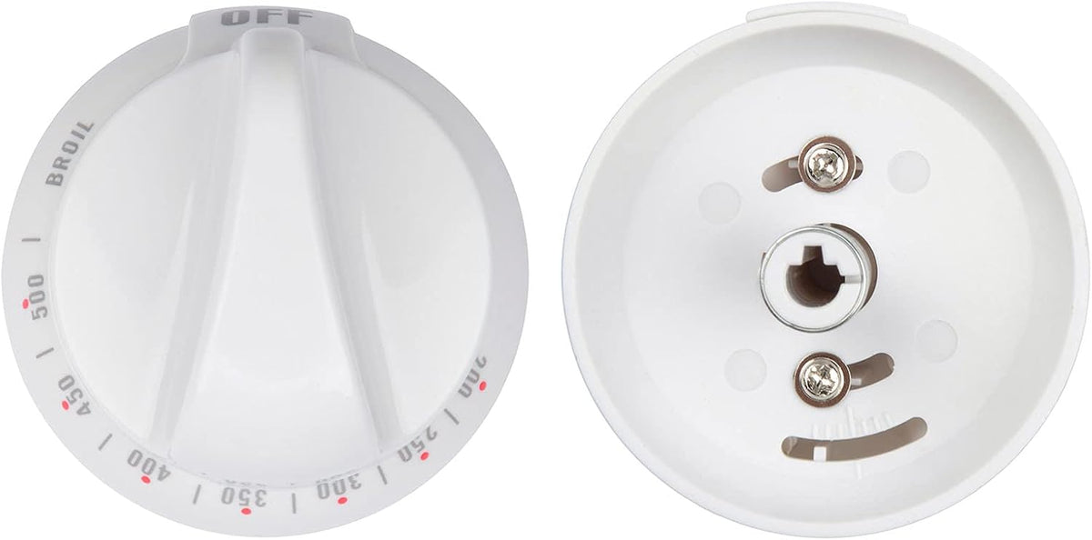 WB03K10036 Thermostat Knob for GE & Hotpoint Range Oven. Control Knob Replace Part Numbers WB3K10036, WB3K10037, WB03K10037, 242682, AP2014848, PS225985, EAP225985
