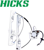 HICKS 741-906 Front Driver Left Side Power Window Regulator with Motor Assembly Compatible with 2002-2006 Nissan Altima