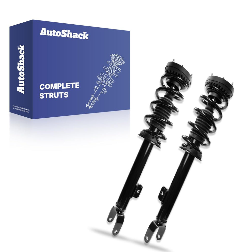 AutoShack Front Complete Struts Assembly with Coil Springs, 2pcs