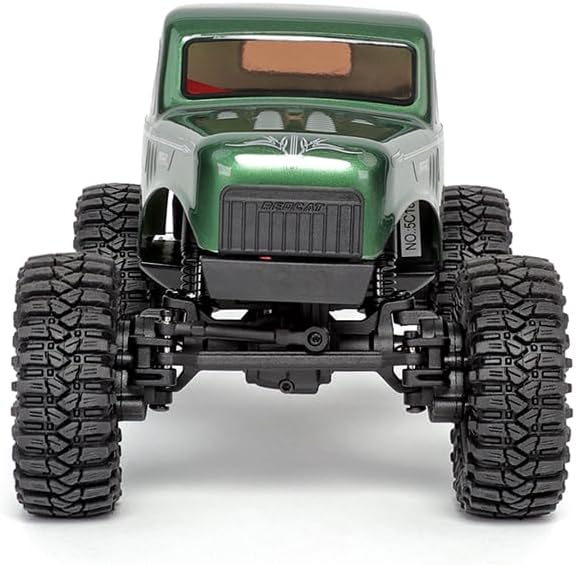 Ascent 18 Brushless RC Rock Crawler – 4WD 1/18 RC Crawler with Portal Axles, High Steer Geometry, Waterproof ESC