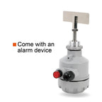 24V/110V/220V Rotary Paddle Level Switch, Durable Industrial Solids Paddle Switch, Reliable Point Level Sensor for Solids(Flange Tube Type,24VDC)