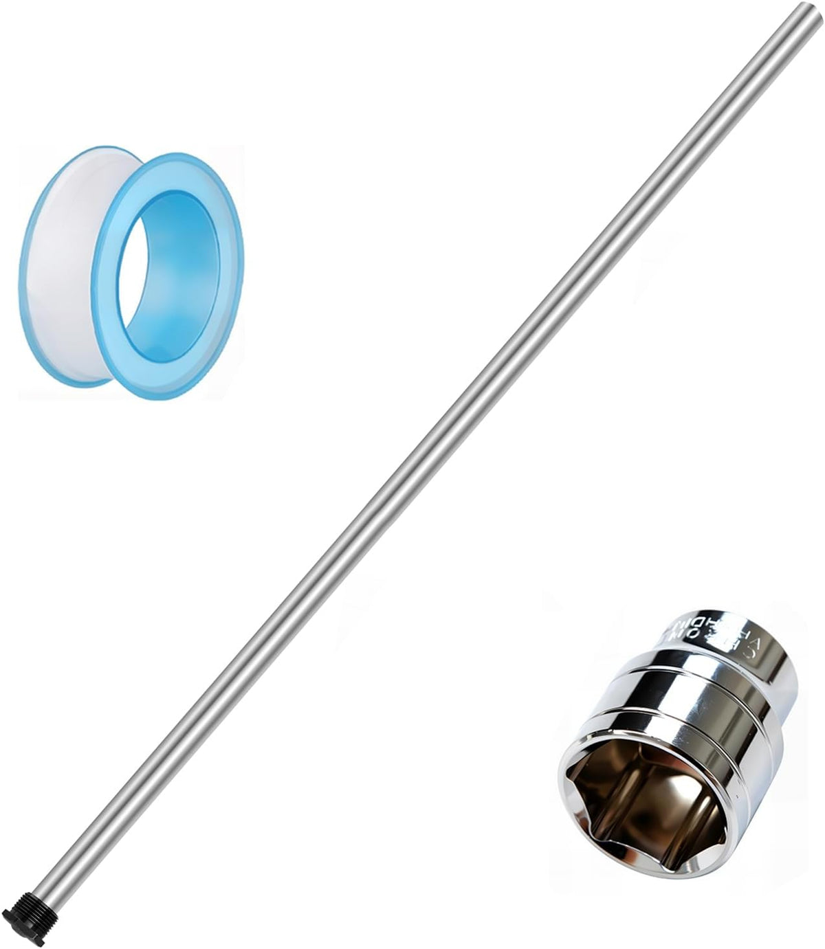 Anode Rod for hot Water Heater Water Heater Anode Rod.42 Inch Long, Compatible with Rheem, A. O. Smith, Giant, Protect The Water Tanks from Corrosion – 3/4NPT Thread