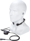 Throat Mic Tactical Earpiece U94 PTT 2 Pin TK Jack 7.0mm Plug Push to Talk Headset for Baofeng UV5R BF-F8HP UV-17