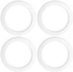 4 Pcs Replacement Gasket Seal Ring, 51mm Coffee Silicone Steam Ring