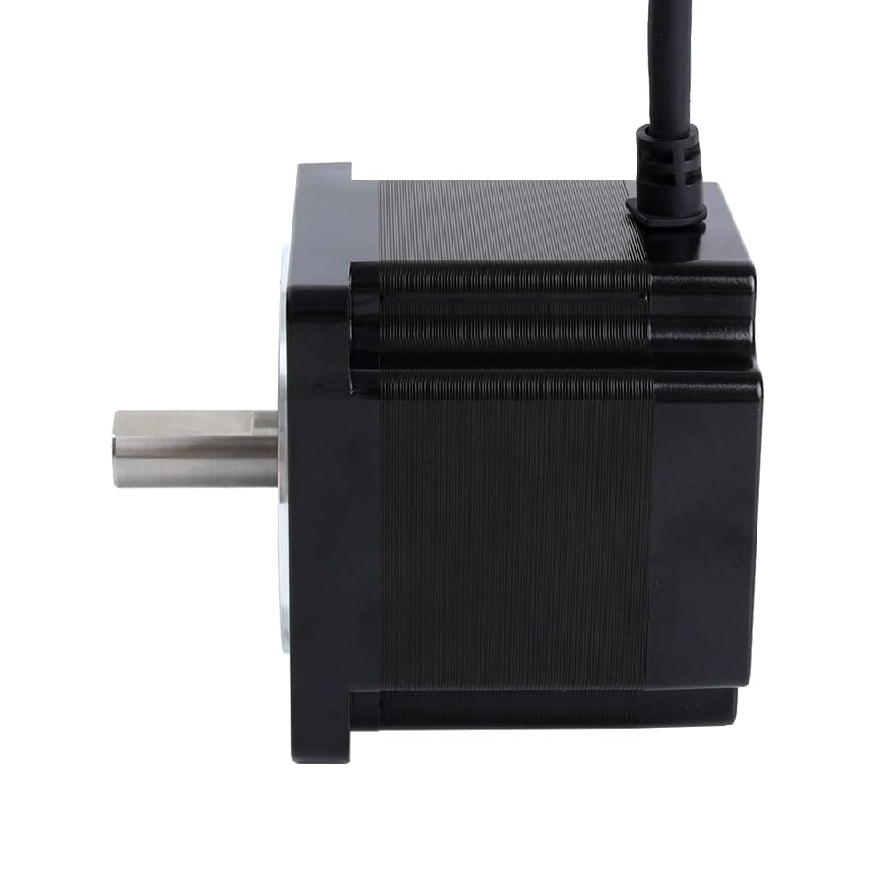 STEPPERONLINE Nema 34 Stepper Motor 1.8deg 4.8Nm(679.74oz.in) 6.0A 86x86x78mm 4 Wires CNC