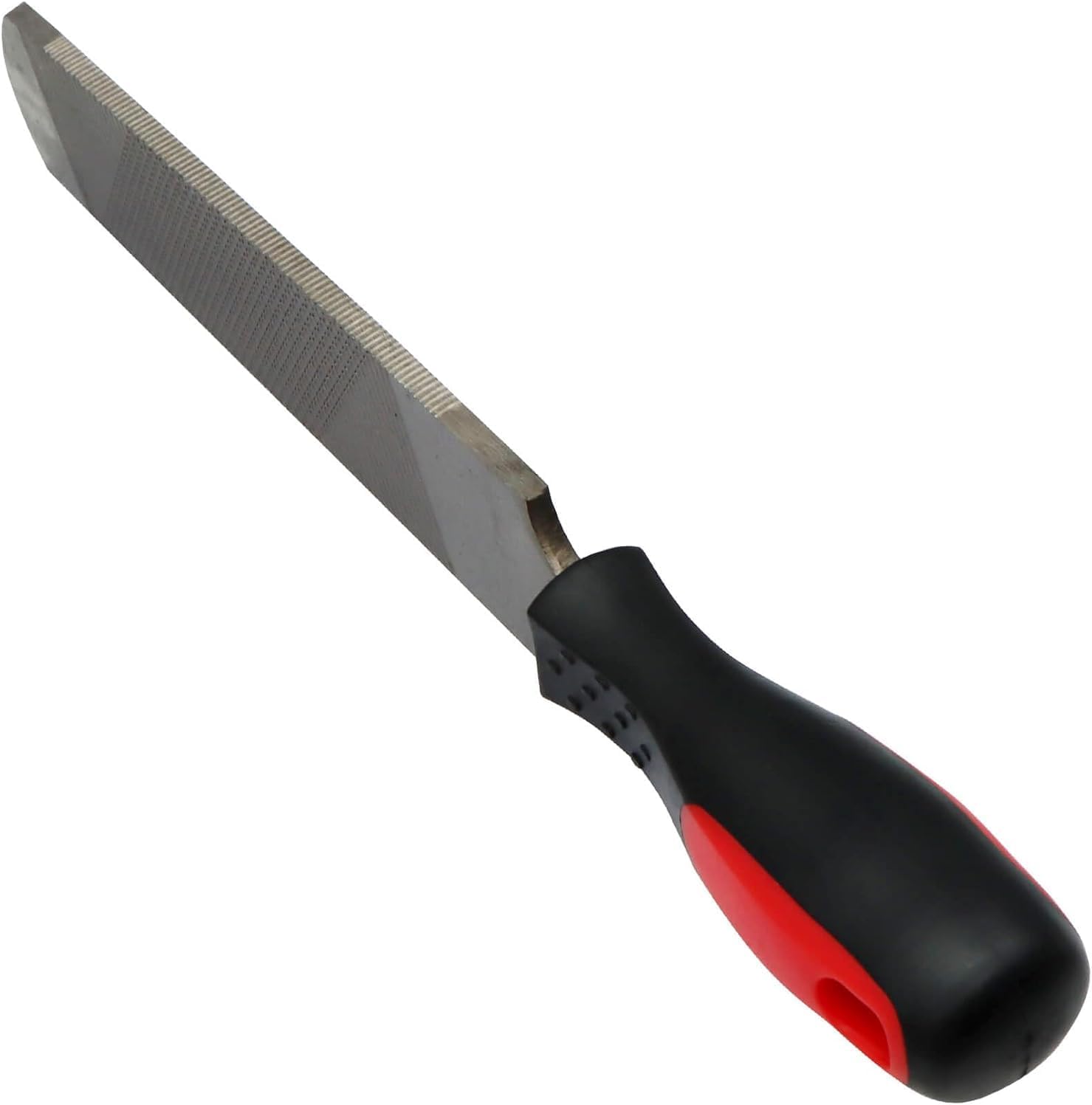 14 Inch Hoof Rasp, Horseshoe File with Rubber Handle, Carbon Steel Farrier File Tool, Suitable for