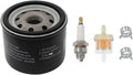 MOTOKU Oil Filter Spark Plug for Craftsman LTX1000 LT2000