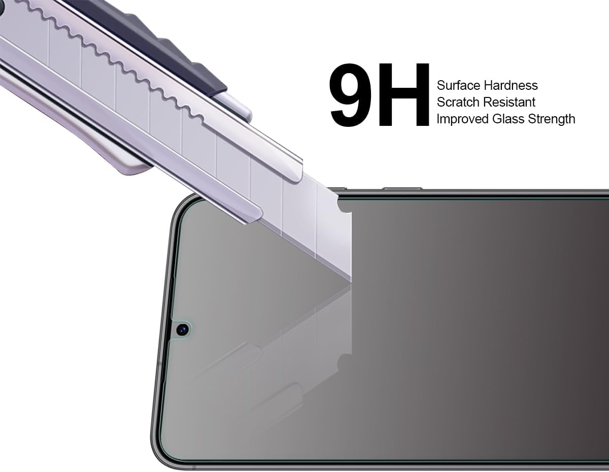 (3 Pack) Supershieldz Designed for Samsung Galaxy S24+ / S24 Plus Tempered Glass Screen Protector, Anti Scratch