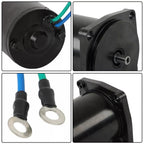 JFQMGMD Car Styling Trim/Tilt Motor for Suzuki DF40 & DF50 2Wire 4Bolt 19992010 38100-87J00-0EP