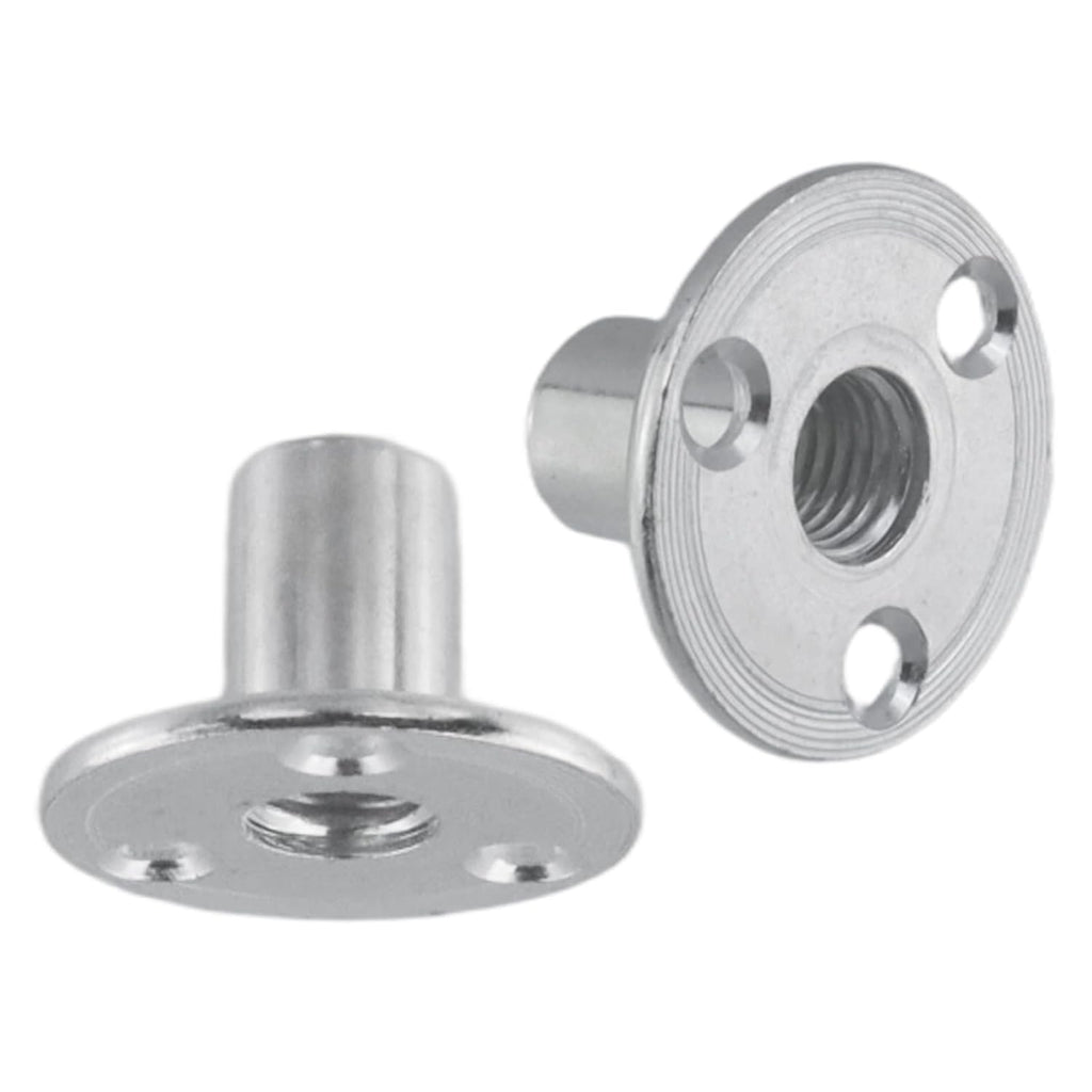T Tulead M12 Brad Hole Tee Nuts, Carbon Steel, Pack of 5