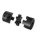 XiKe L075 Flexible L-Jaw Coupling 1" to 1" Bore with Keyway & Spider