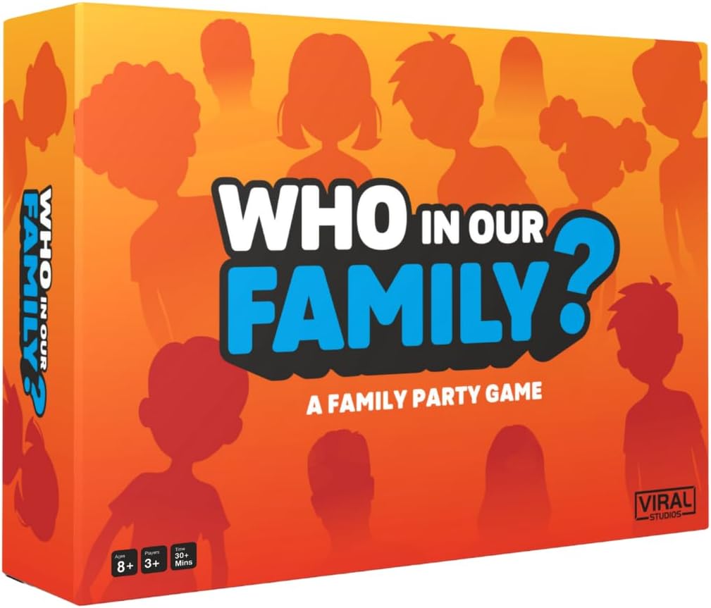 Who in Our Family? – Hilarious Family Party Game | Trivia, “Most Likely to” & Head-to-Head Challenges | Fun Family
