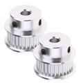 2PCS GT2 Timing Pulley 30 Teeth Bore 5mm Synchronous Wheel