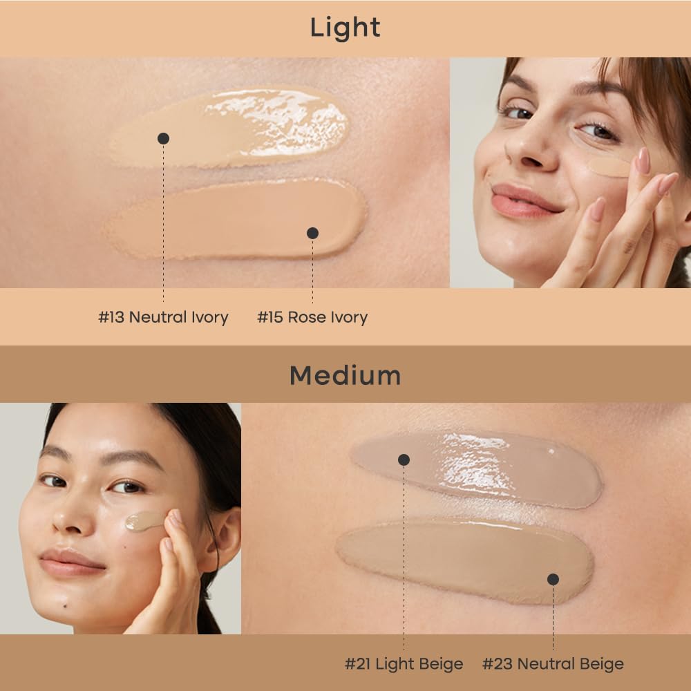 Cica Clearing BB Cream #21 Light Beige 1 fl.oz / 30ml, Vegan bb cream, tinted