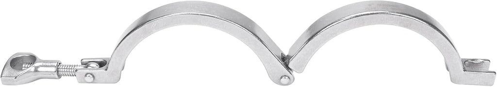 DERNORD Stainless Steel Sanitary Clamp Single Pin Tri Clamps Clover (Tube OD: 3")