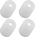 4 pcs W10208398 Washer Dryer Door Hinge Pin Cap Replacement Part Compatible with Whirlpool Front Load Clothes Washer Replaces for 1872420 WPW10208398 AP6017113 PS11750408