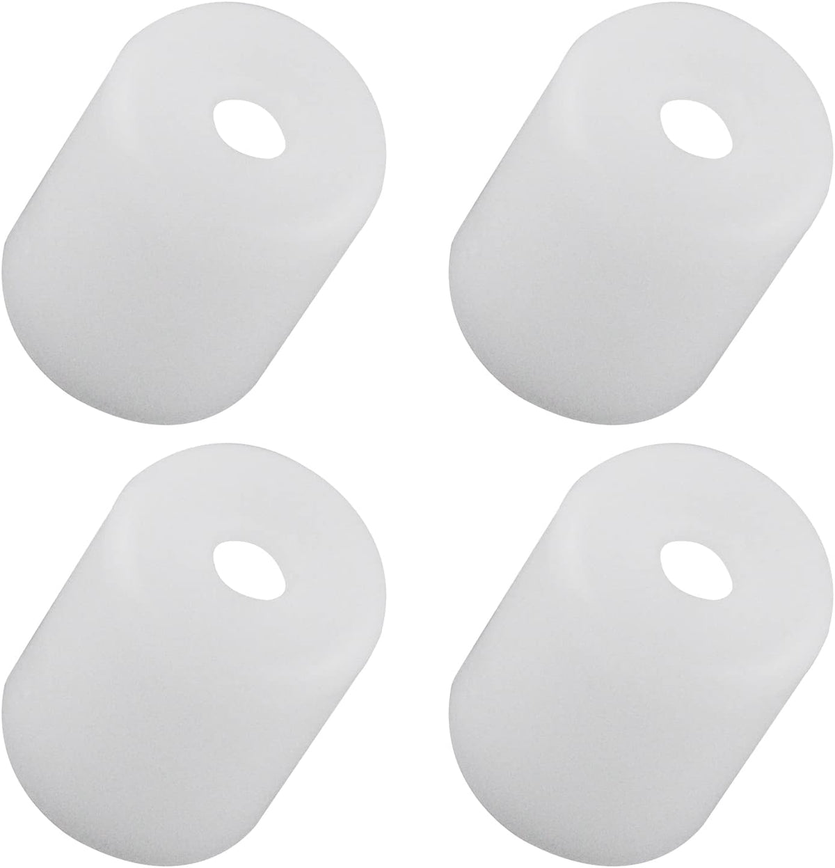 4 pcs W10208398 Washer Dryer Door Hinge Pin Cap Replacement Part Compatible with Whirlpool Front Load Clothes Washer Replaces for 1872420 WPW10208398 AP6017113 PS11750408