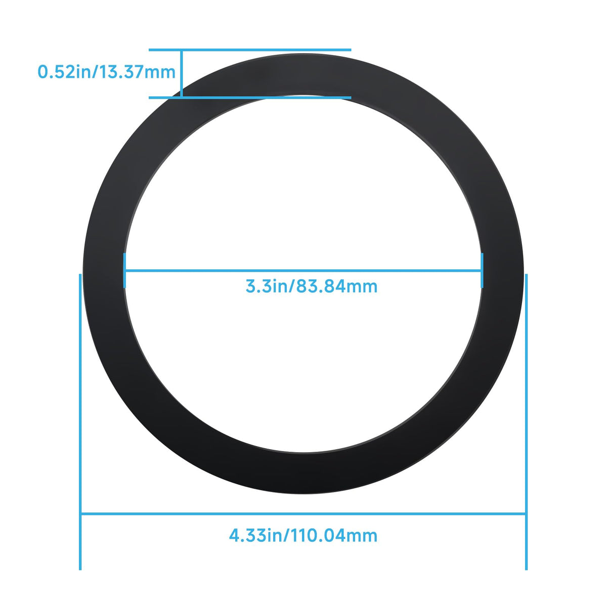 FLG-Seal Kitchen Sink Drain Seal Gasket for InSinkErator Garbage Disposal