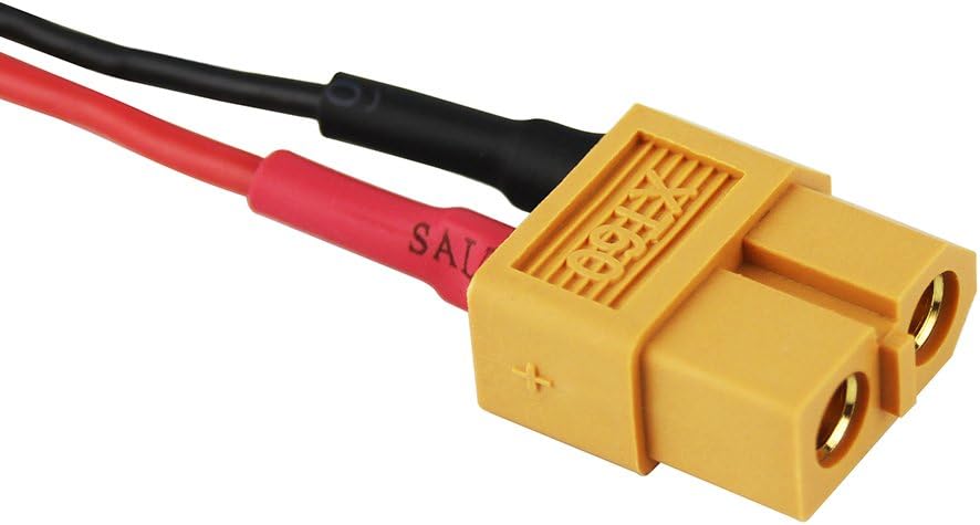 5pcs Female XT60 to 2-pin JST SM Female Adapter Conversion Cable 22awg 10cm