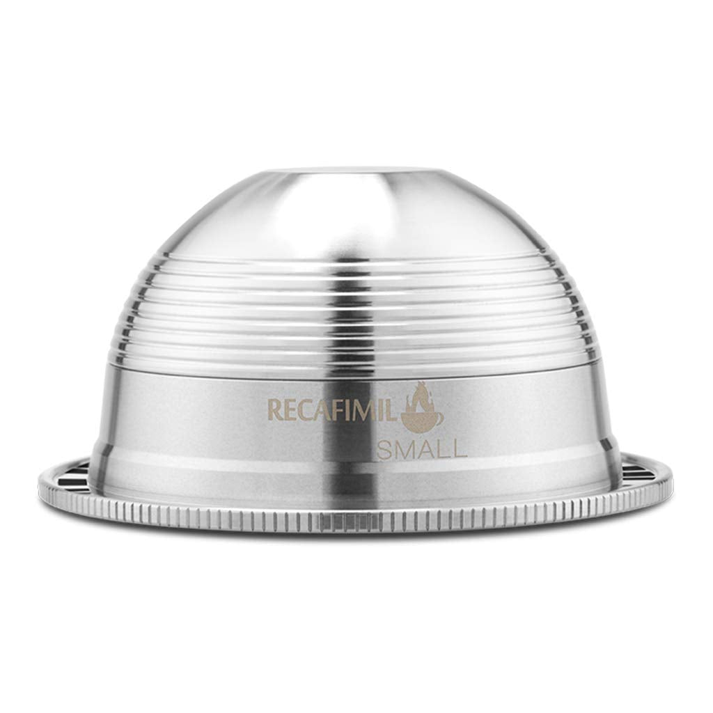 Backbayia Stainless Steel Coffee Capsule Refillable Coffee Capsules Pods Holder Filter for Coffee Machine